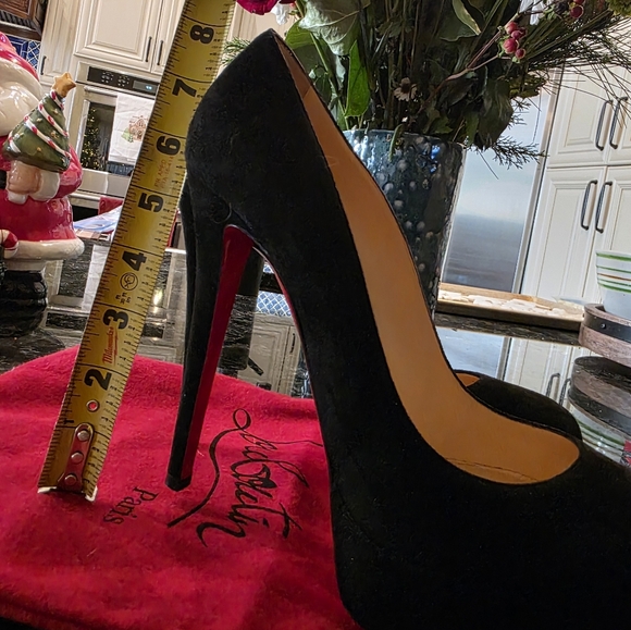 Bianca 140 Suede Black 39.5 - Picture 9 of 12